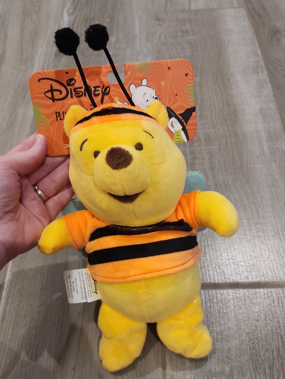 NWT Disney Winnie The Pooh Plush Dog Toy